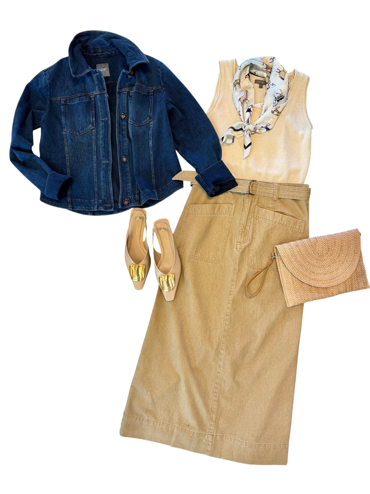 Classic Denim Jacket in indigo by Lysse