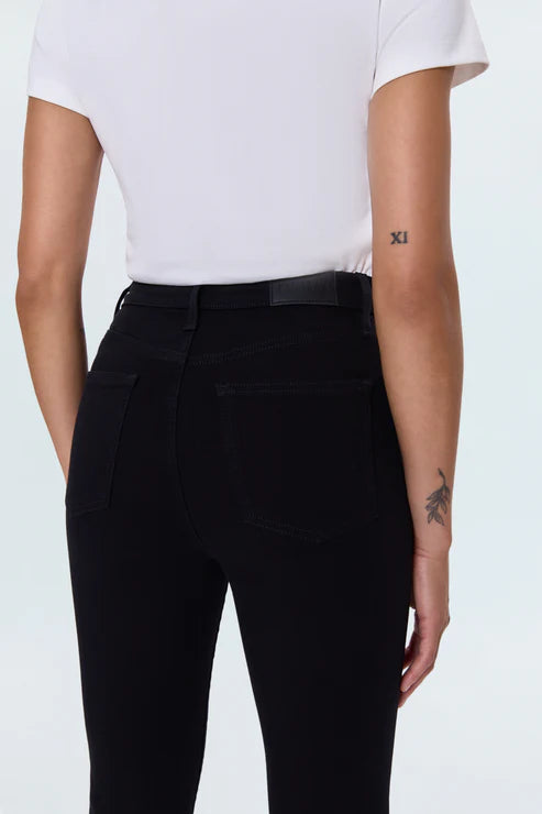 Lennon High Rise Crop Boot in noir by Pistola