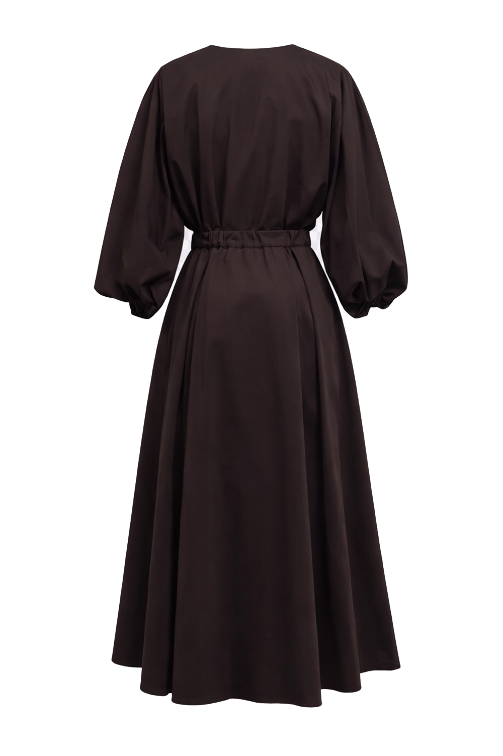 Sienaa Dress in brown by Exquise