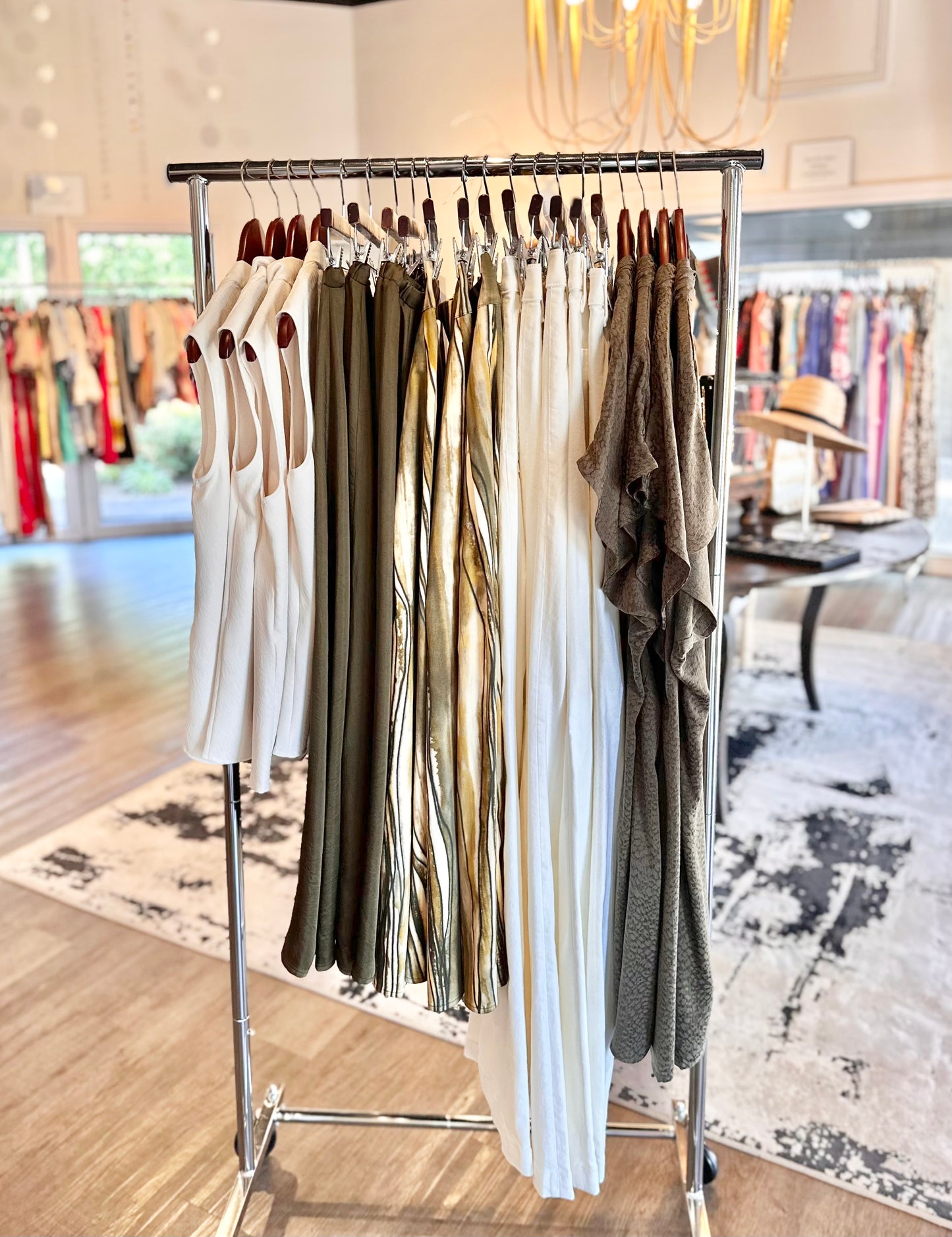 Desi High Rise Flare Jean in powder by AG