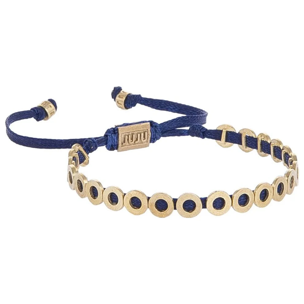 Mini Circle Bracelet in blue by JUJU