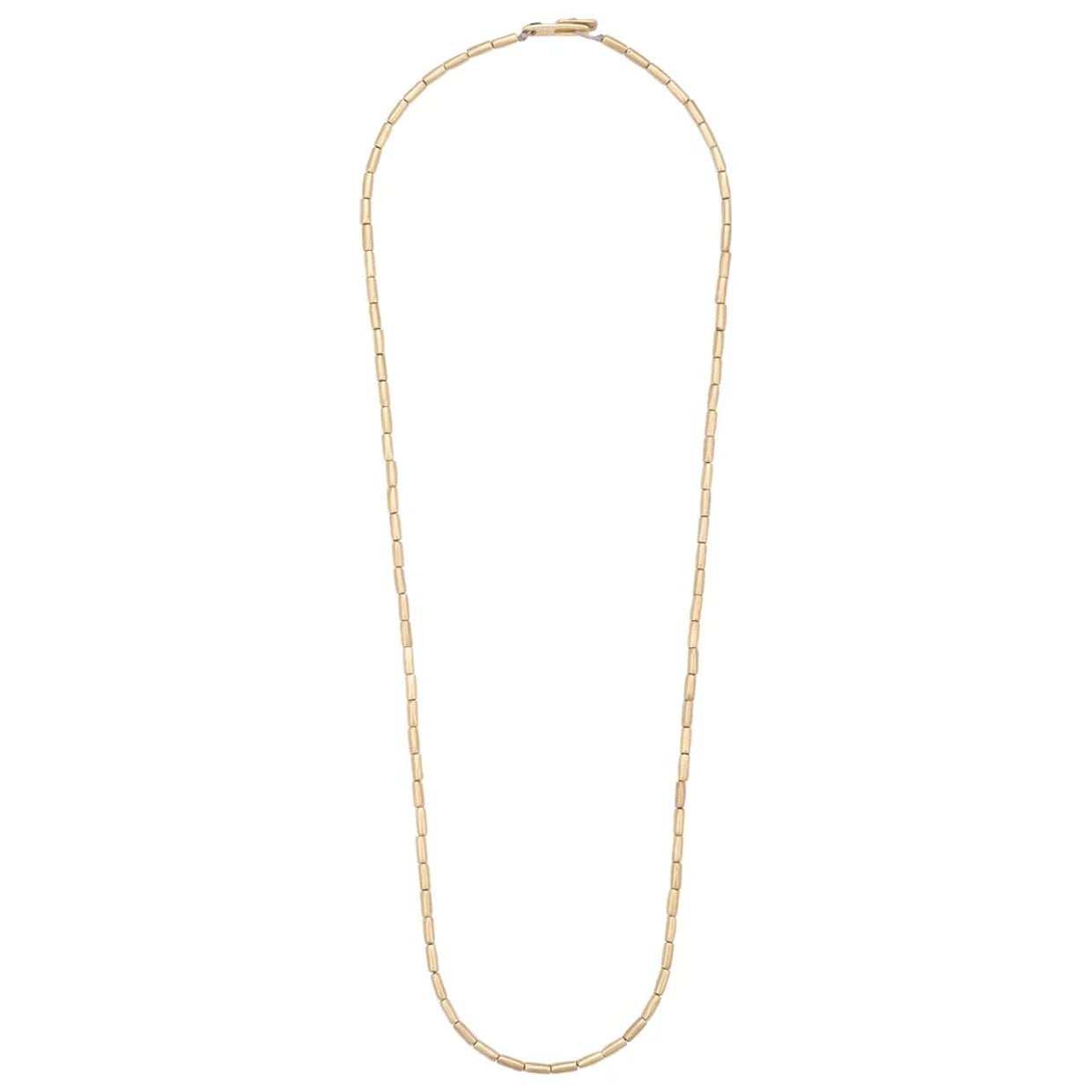 Cylinder Necklace in bronze by JUJU