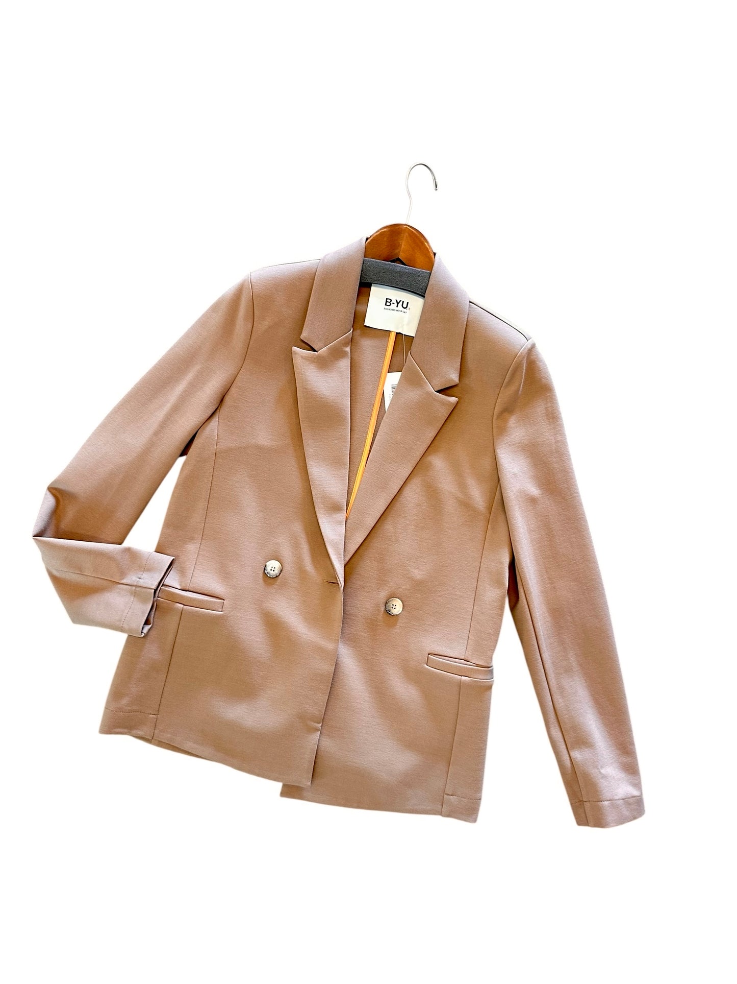 Ponte Blazer in camel by B-YU