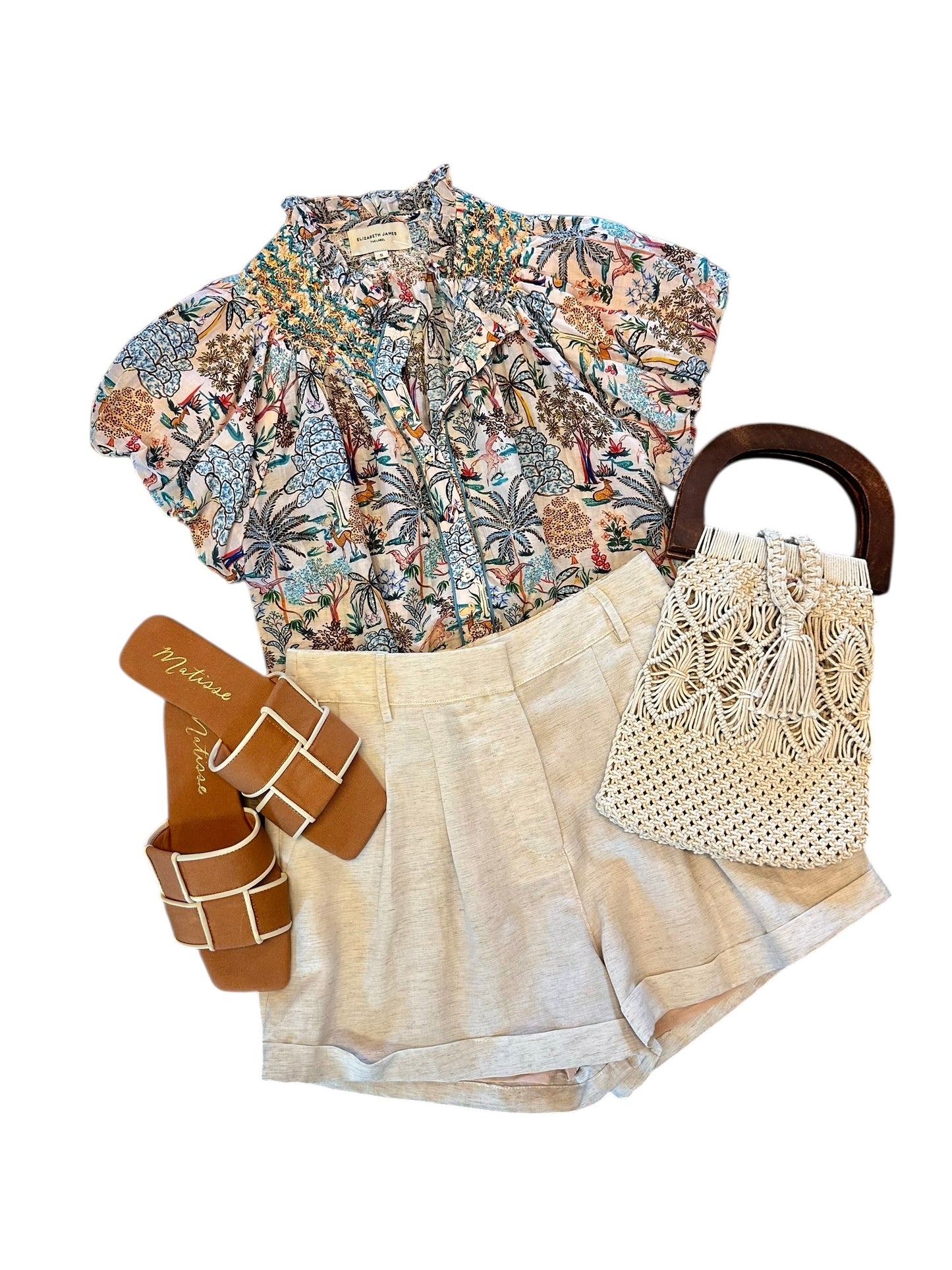 Daisy Printed Top in enchanted by Elizabeth James