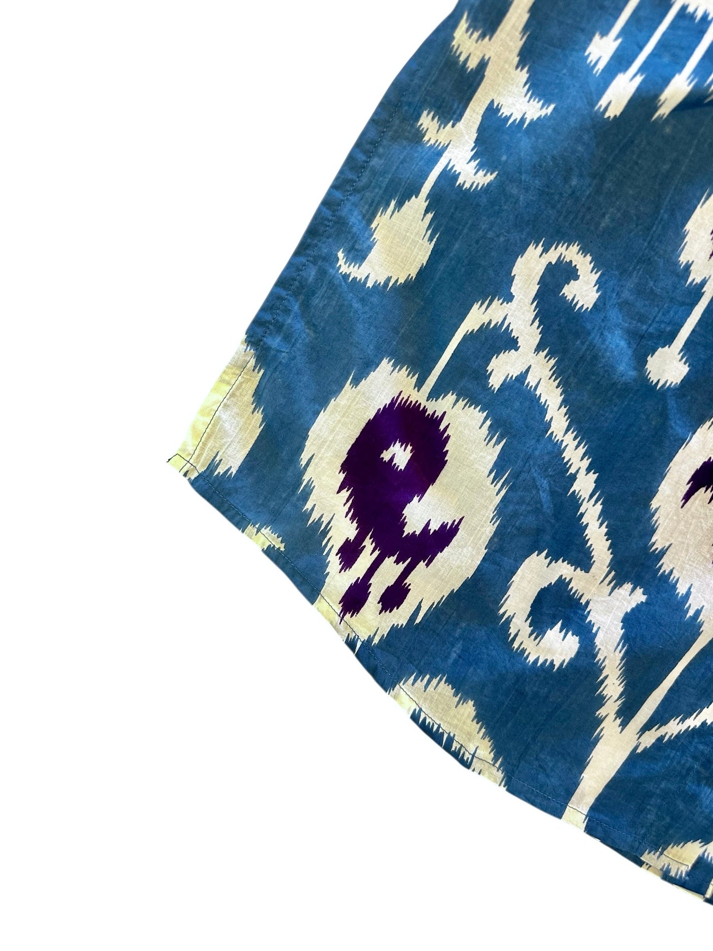 Russell Ikat Dress in indigo desert by Fitzroy & Willa