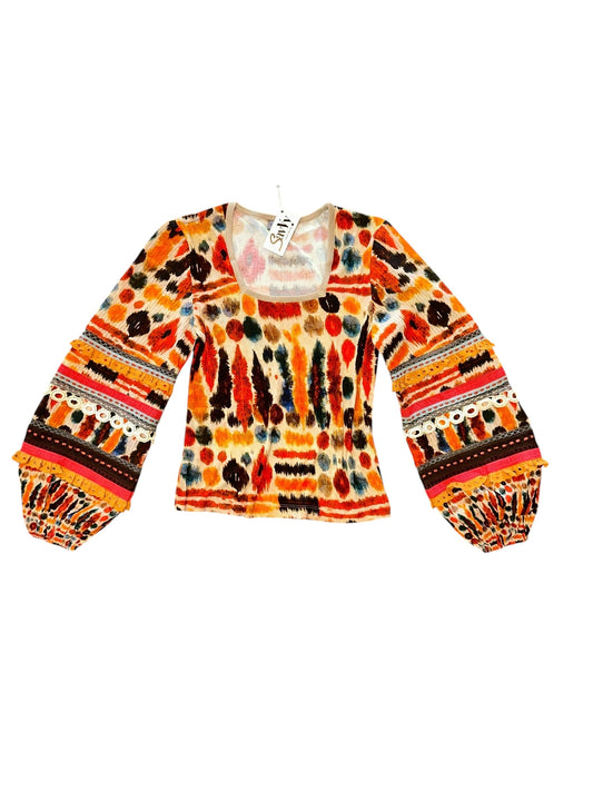 Lamisa Long Sleeve Top in multi by Conditions Apply