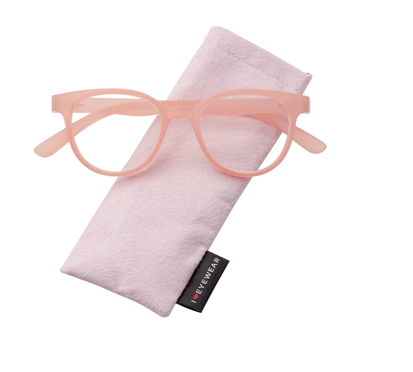 Kenzie Reading Glasses: Pink / +2.50