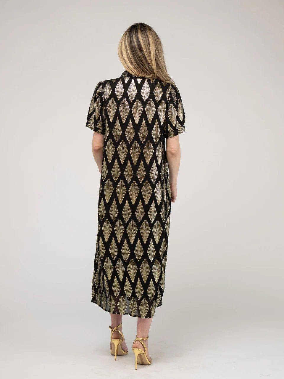 TRUNK SHOW- Kris Dress in black deco by Beau & Ro