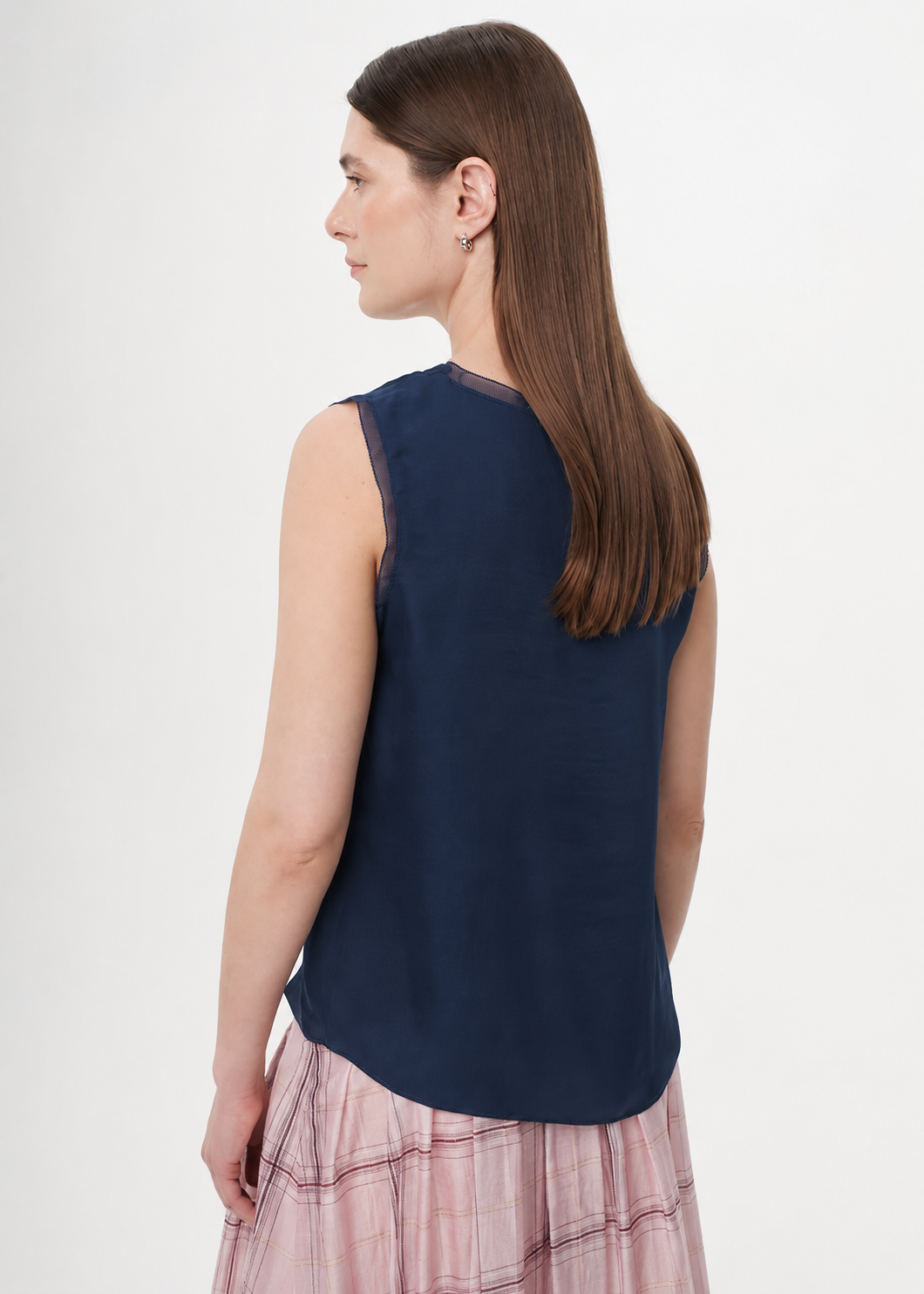 Floraora Blouse in navy by Exquise