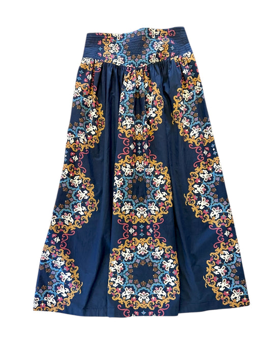 Esmeralda Ankle Skirt in venezia blue by Cleobella