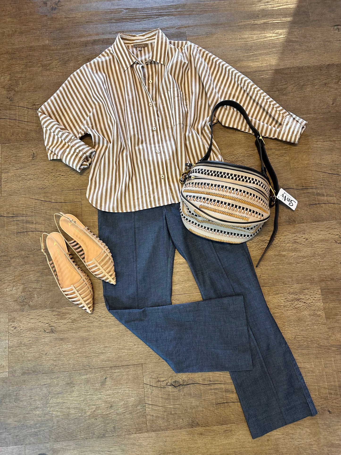 Stevie Pant in stretch denim by Holly Shae