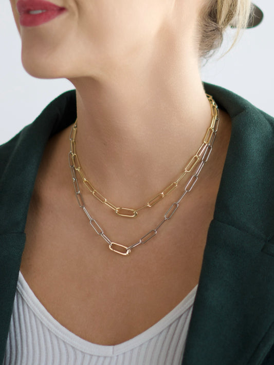 Secret Stash Necklace in gold by Farrah B