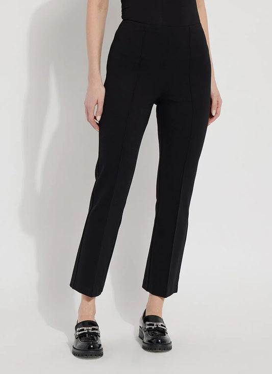 Ankle Elysse Ponte Pant in black by Lysse