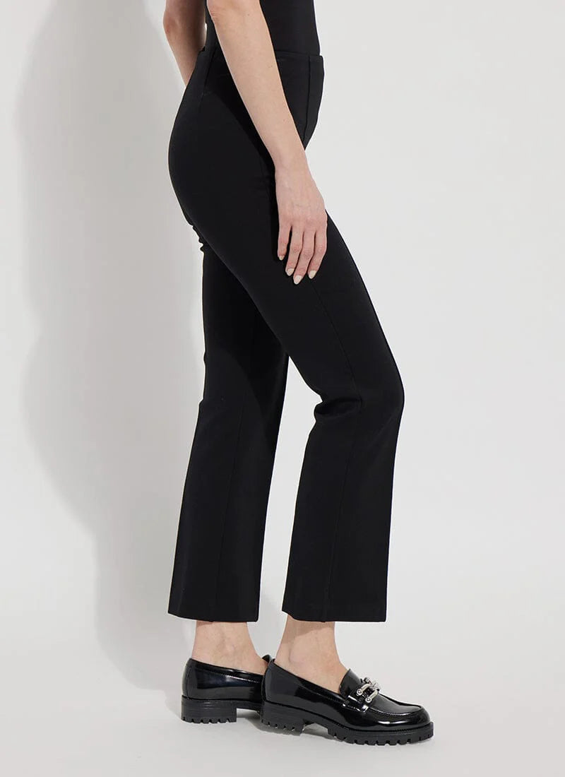Ankle Elysse Ponte Pant in black by Lysse