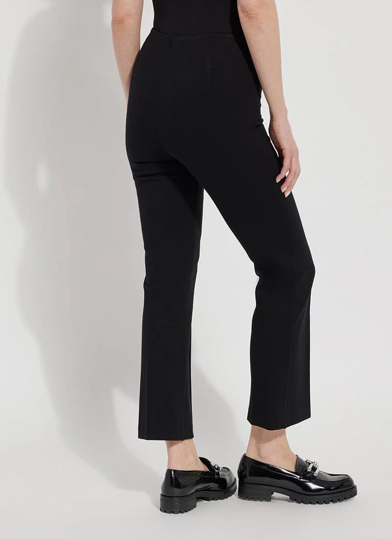 Ankle Elysse Ponte Pant in black by Lysse