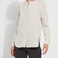 Aria Stretch Woven Top in oat by Lysse