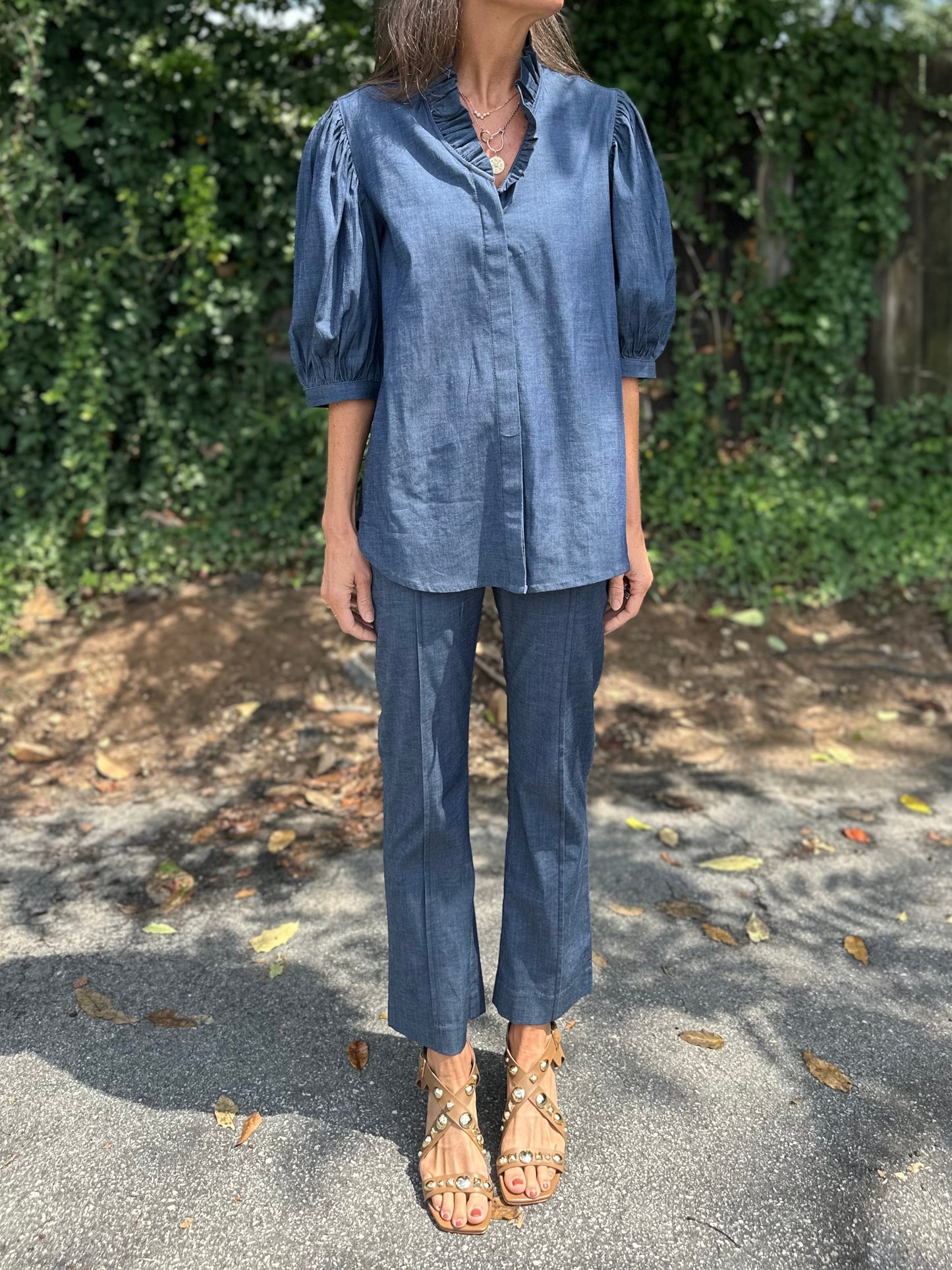 Stevie Pant in stretch denim by Holly Shae