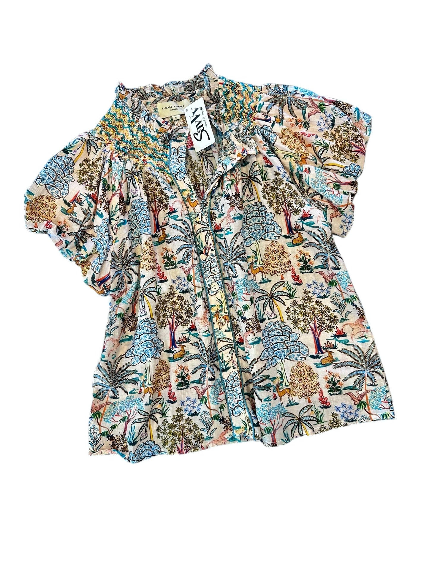 Daisy Printed Top in enchanted by Elizabeth James