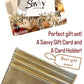 SavVy Retail Therapy Gift Card
