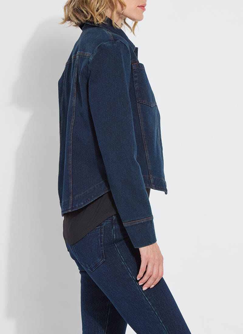 Classic Denim Jacket in indigo by Lysse