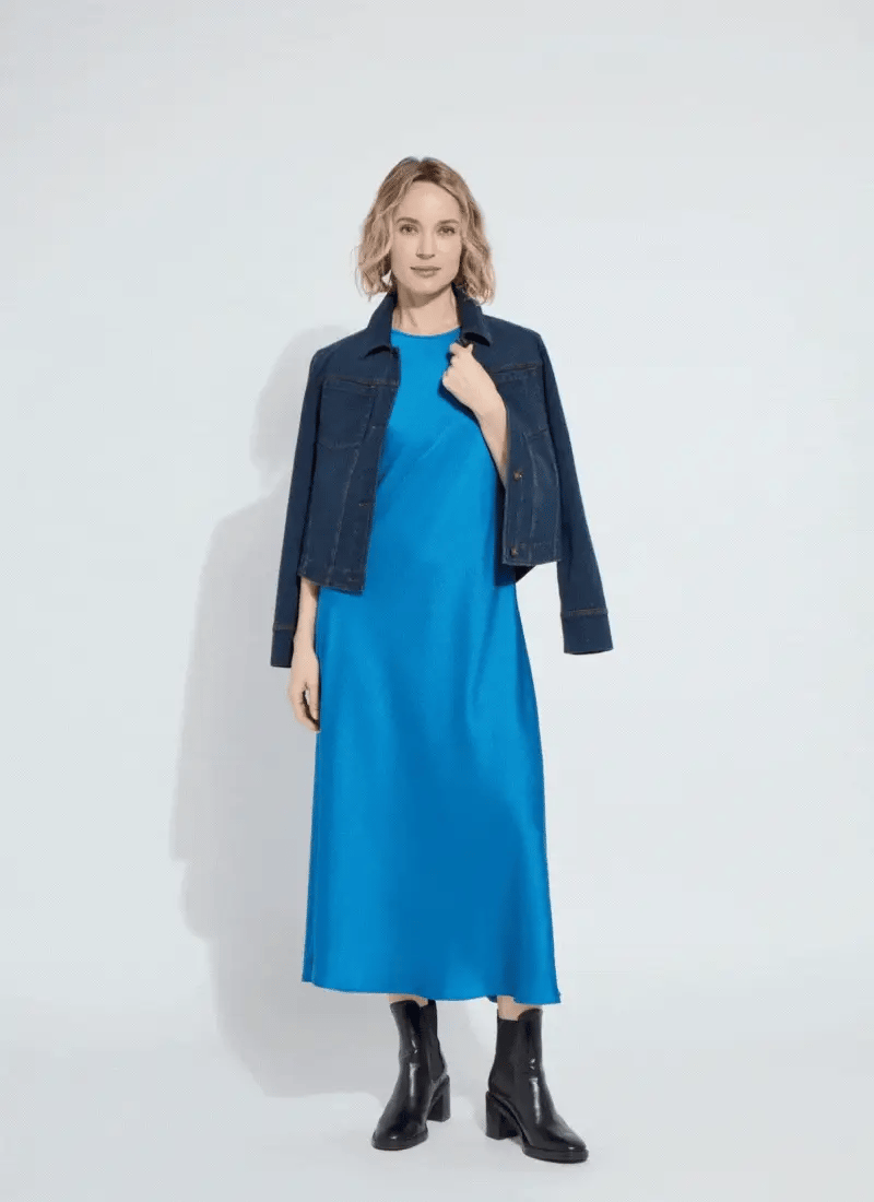 Classic Denim Jacket in indigo by Lysse