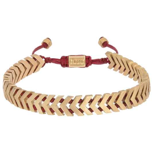 Arrow Bracelet in brass by JUJU