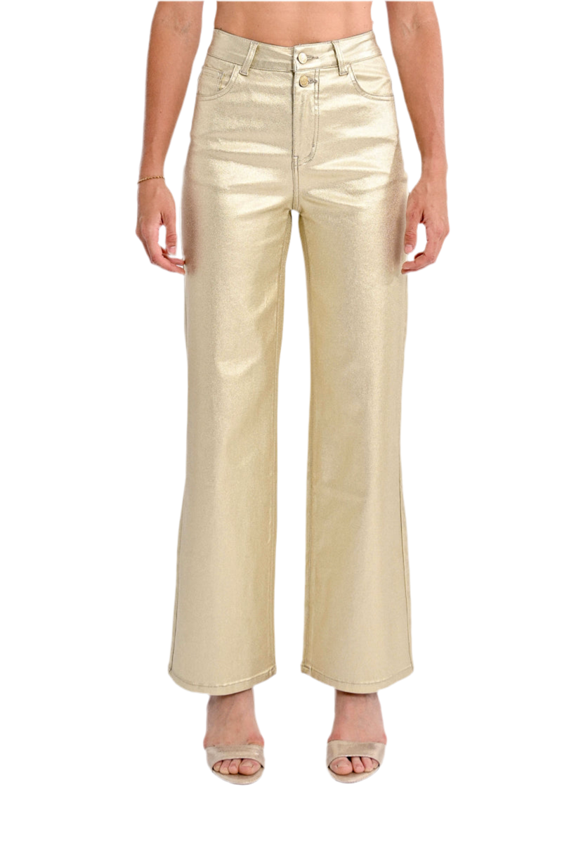 Straight Leg Jeans in golden by Molly Bracken