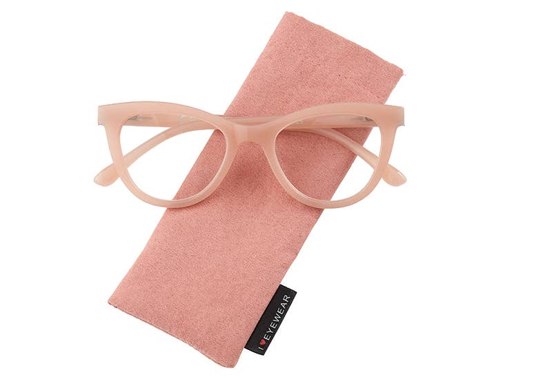 Blair Reading Glasses: Pink / +2.25