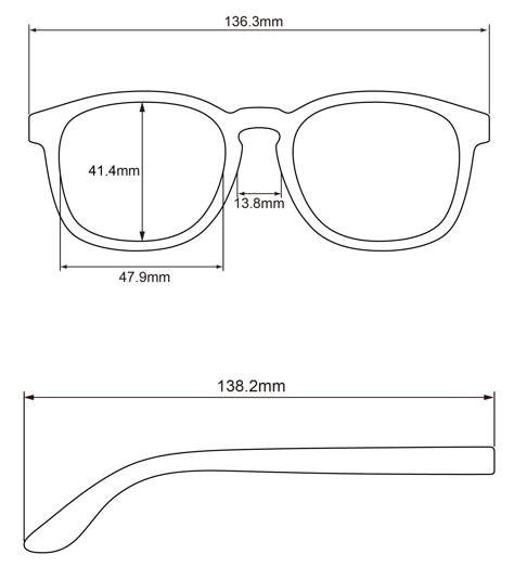 Malibu Reading Glasses: Mint / +2.25