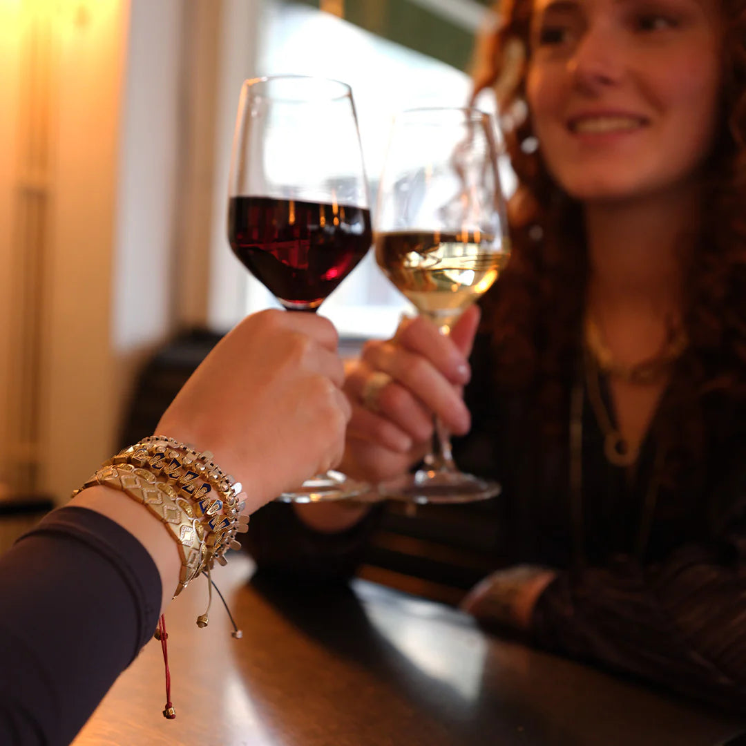 Sky Bracelet in black/brass by JUJU