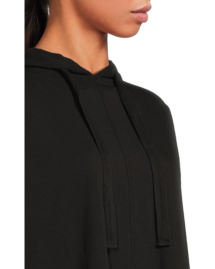 L/S Kimono Sleeves Hoodie in black by Mododoc
