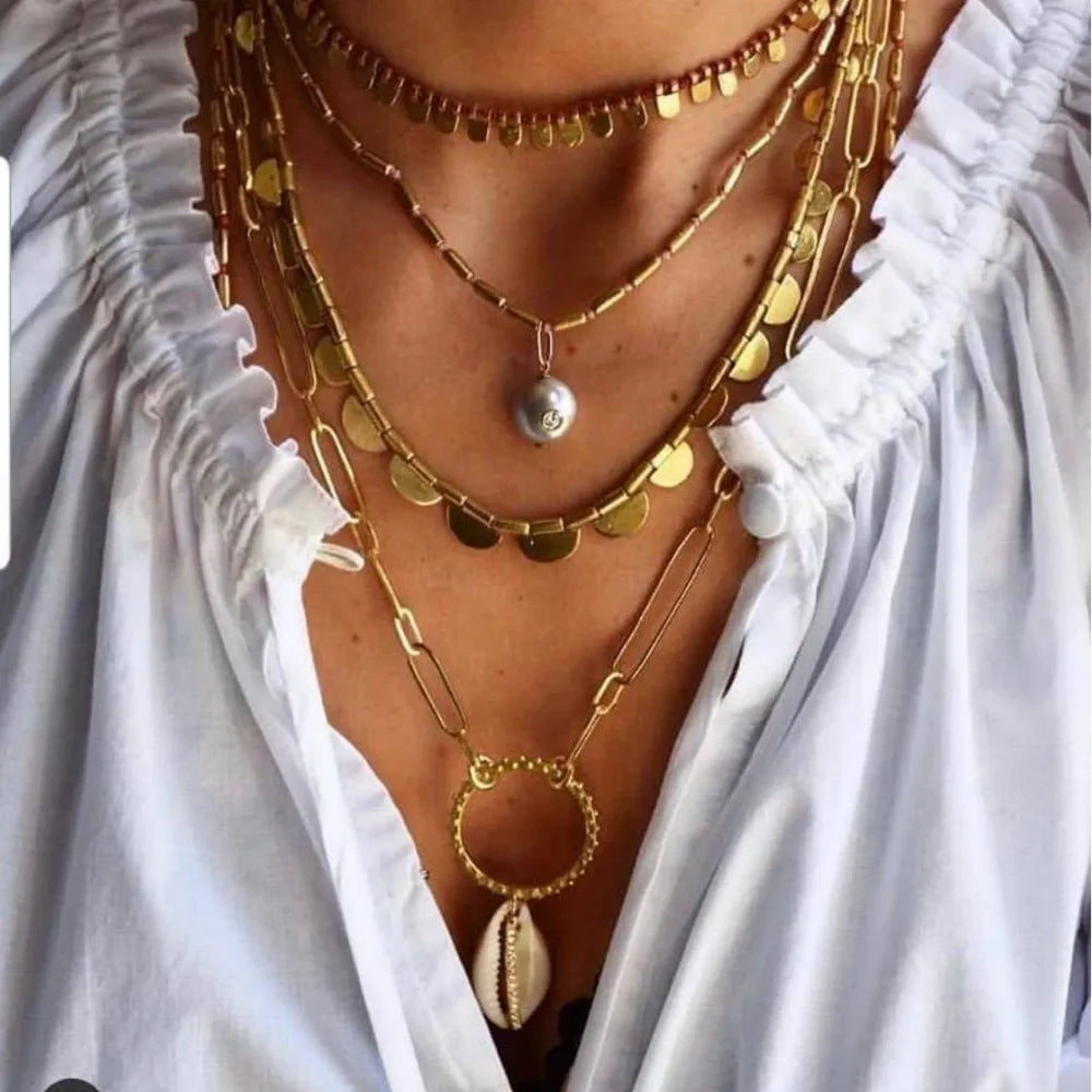 Summer Necklace in bronze by JUJU