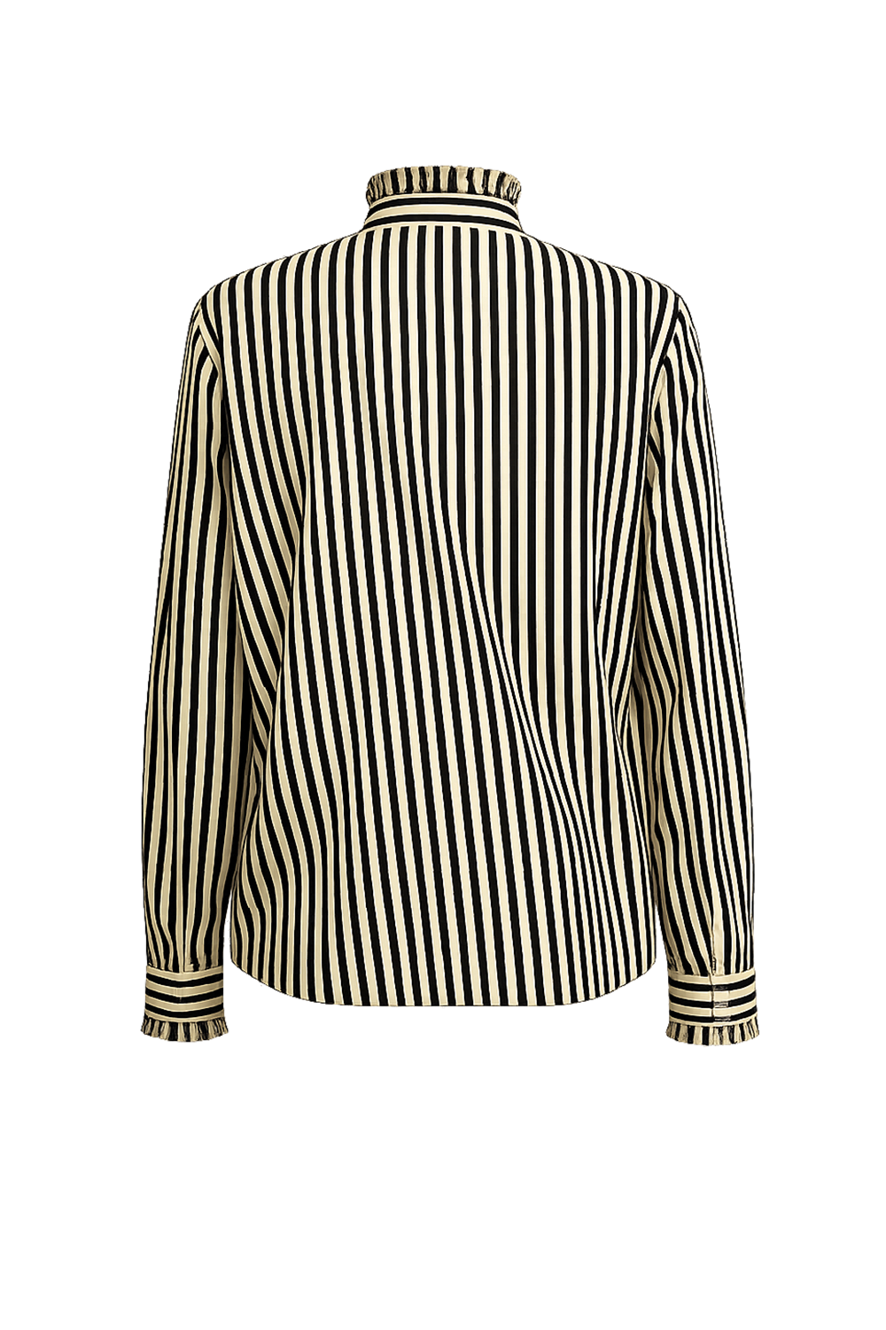 Tulipy Stripe Shirt in brown/beige by Exquise