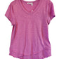 Short Sleeve Mock Layer in orchid by Wilt