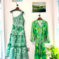 Sweet Garden Maxi Dress in green by Farm Rio