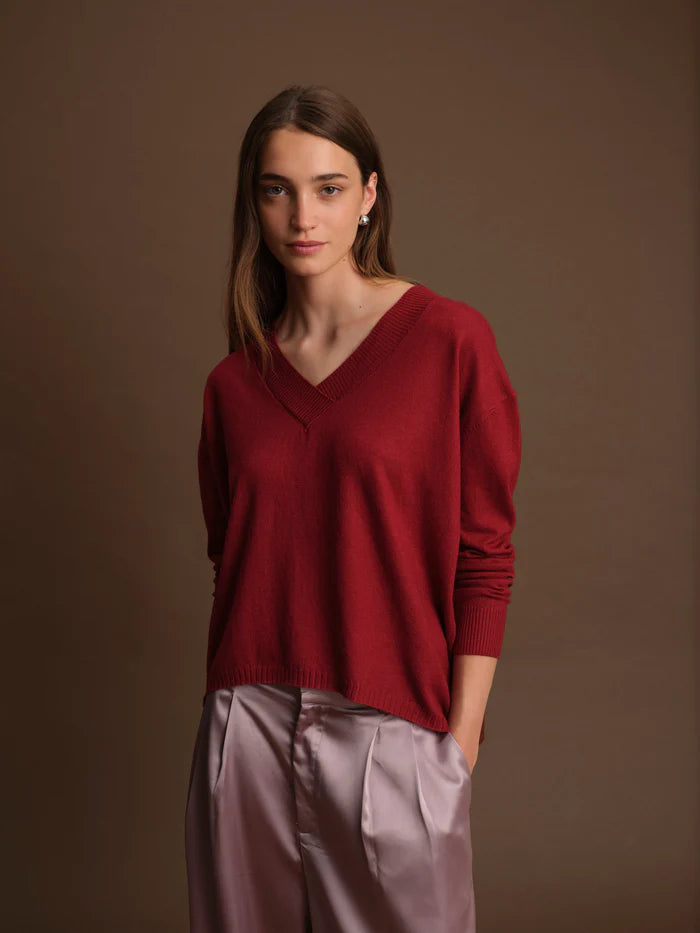 Betula Sweater in black by Deluc