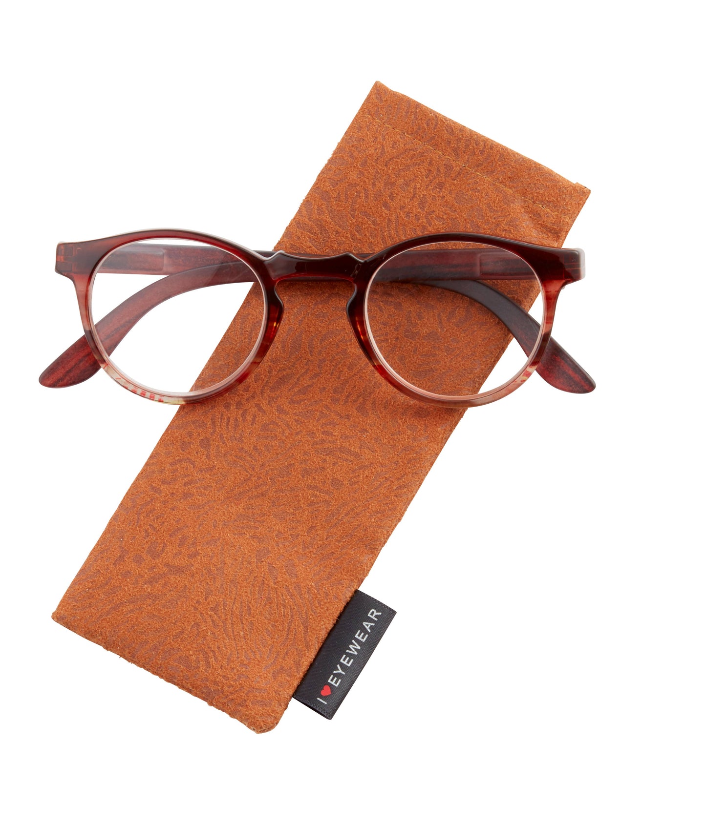 Colfax Reading Glasses: Brown / +1.50