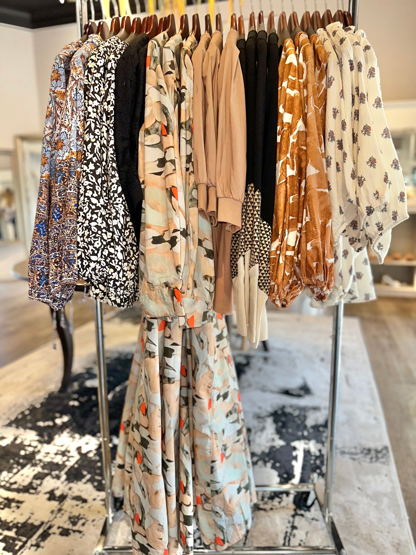 Nora Printed Maxi Dress in bandelier by Bel Kazan