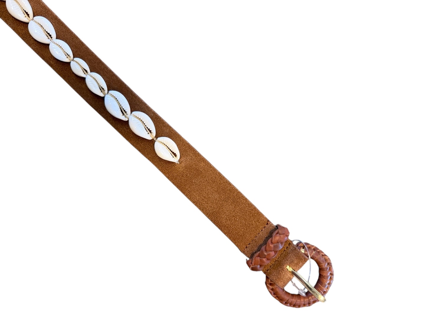 Rio Leather Belt in brown by Lanhtropy
