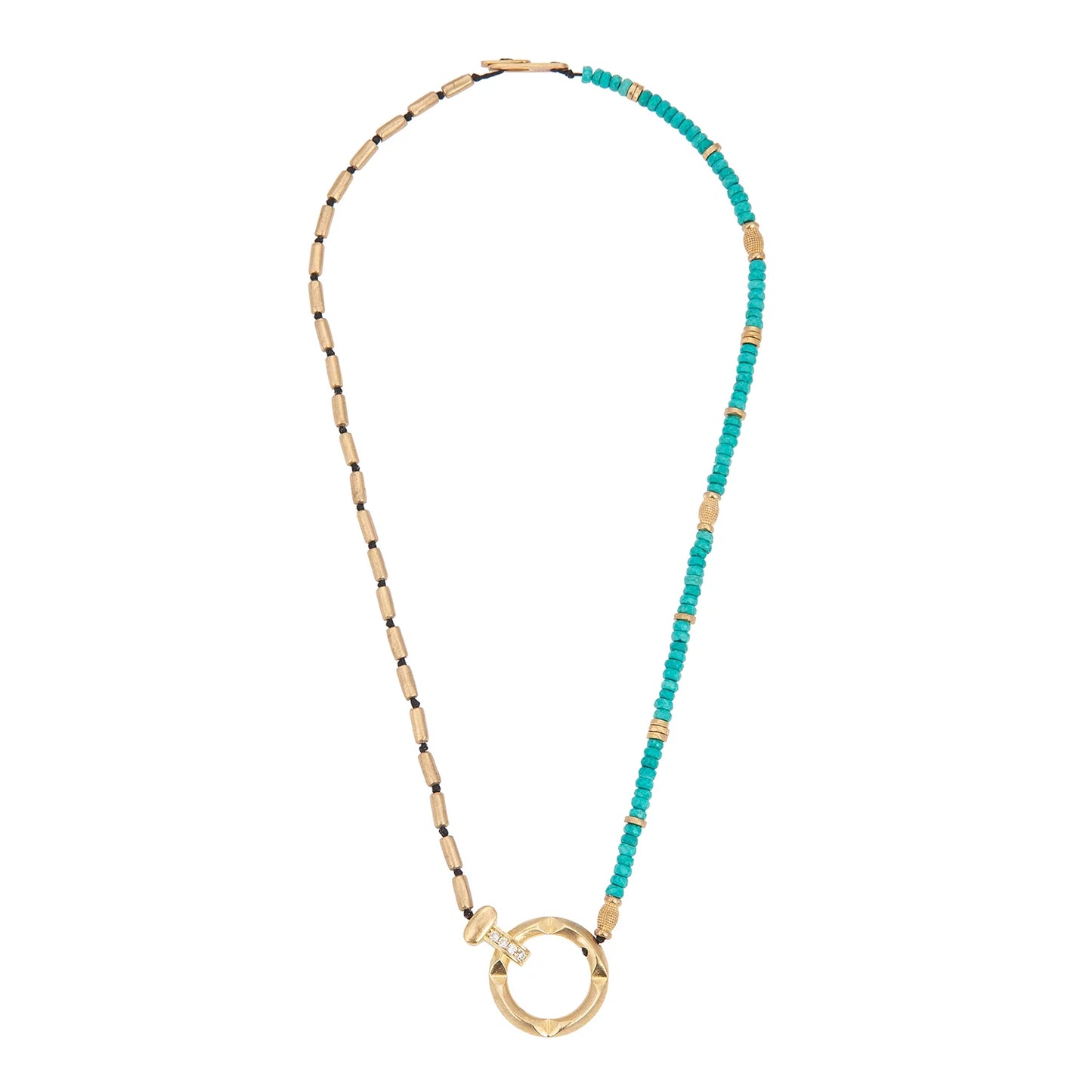 Erne Necklace in bronze by JUJU