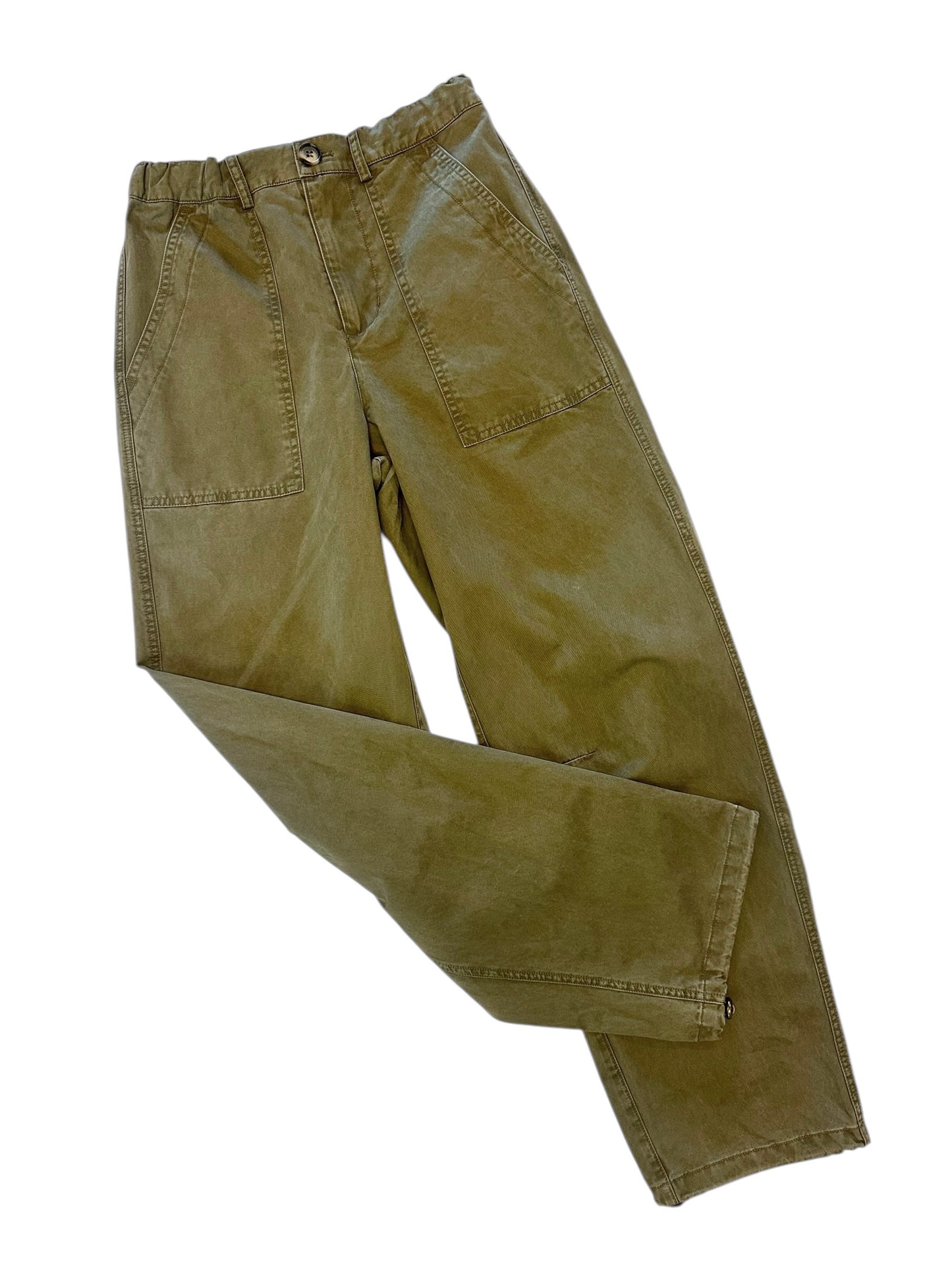 Kaia Barrel Pant in army by Heartloom