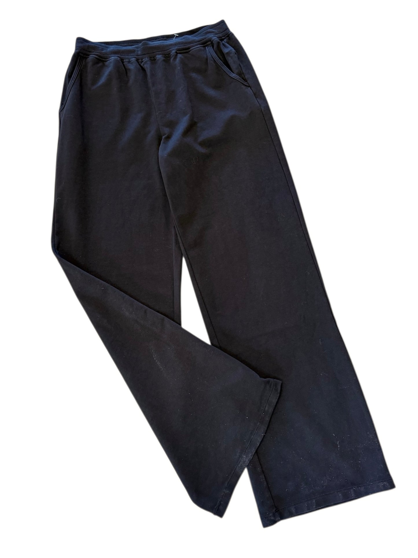 Long Straight Leg Pants in black by Mododoc