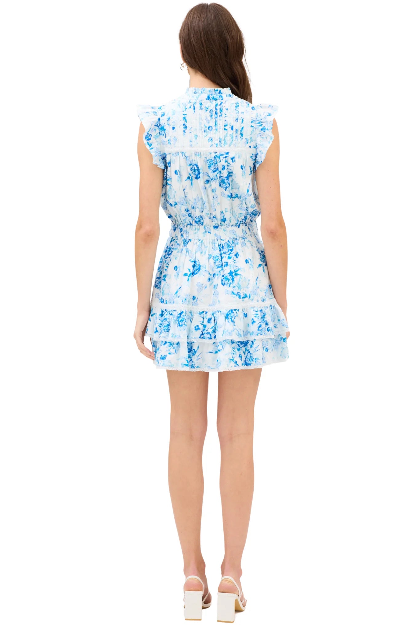 Asher Short Dress in spring florals by Allison