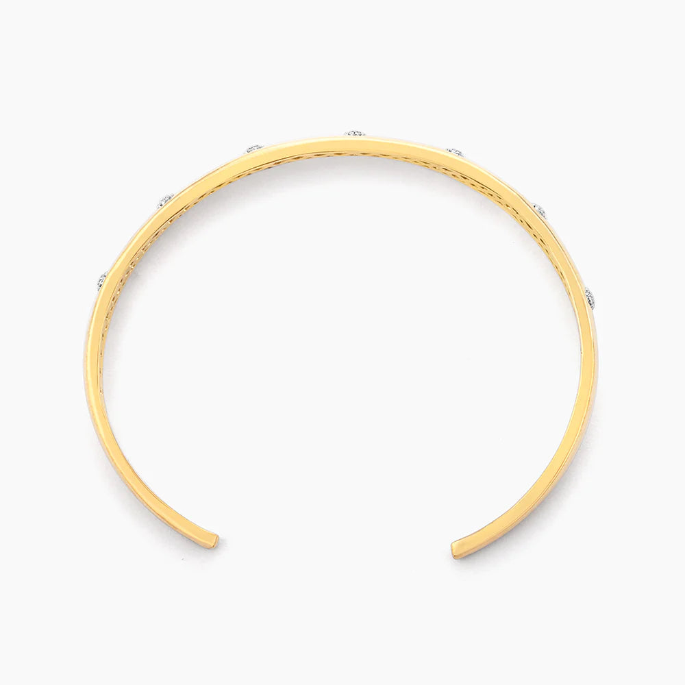 Lucky 7 Cuff Bracelet in gold by Ella Stein