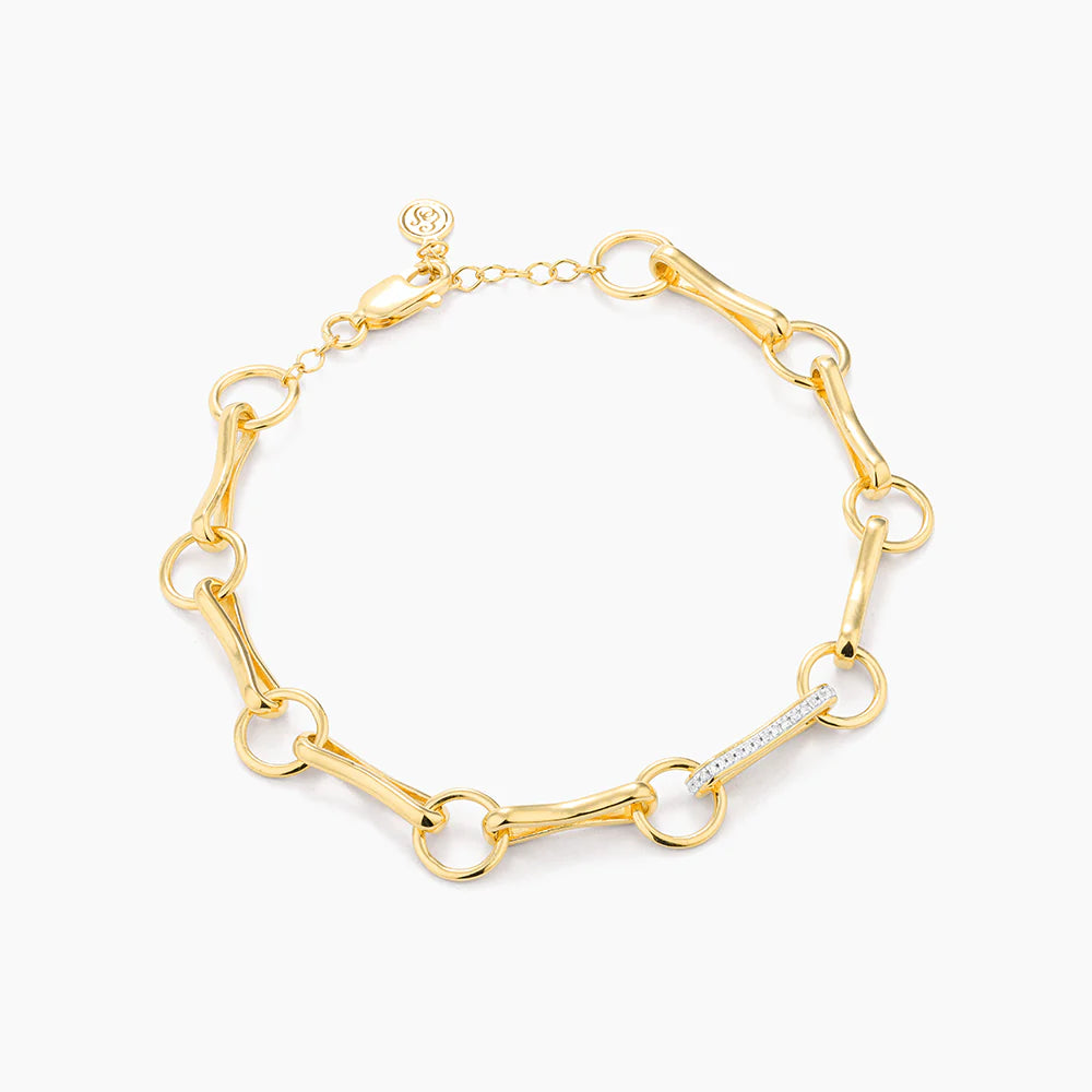 Spring Has Sprung Bracelet in gold by Ella Stein