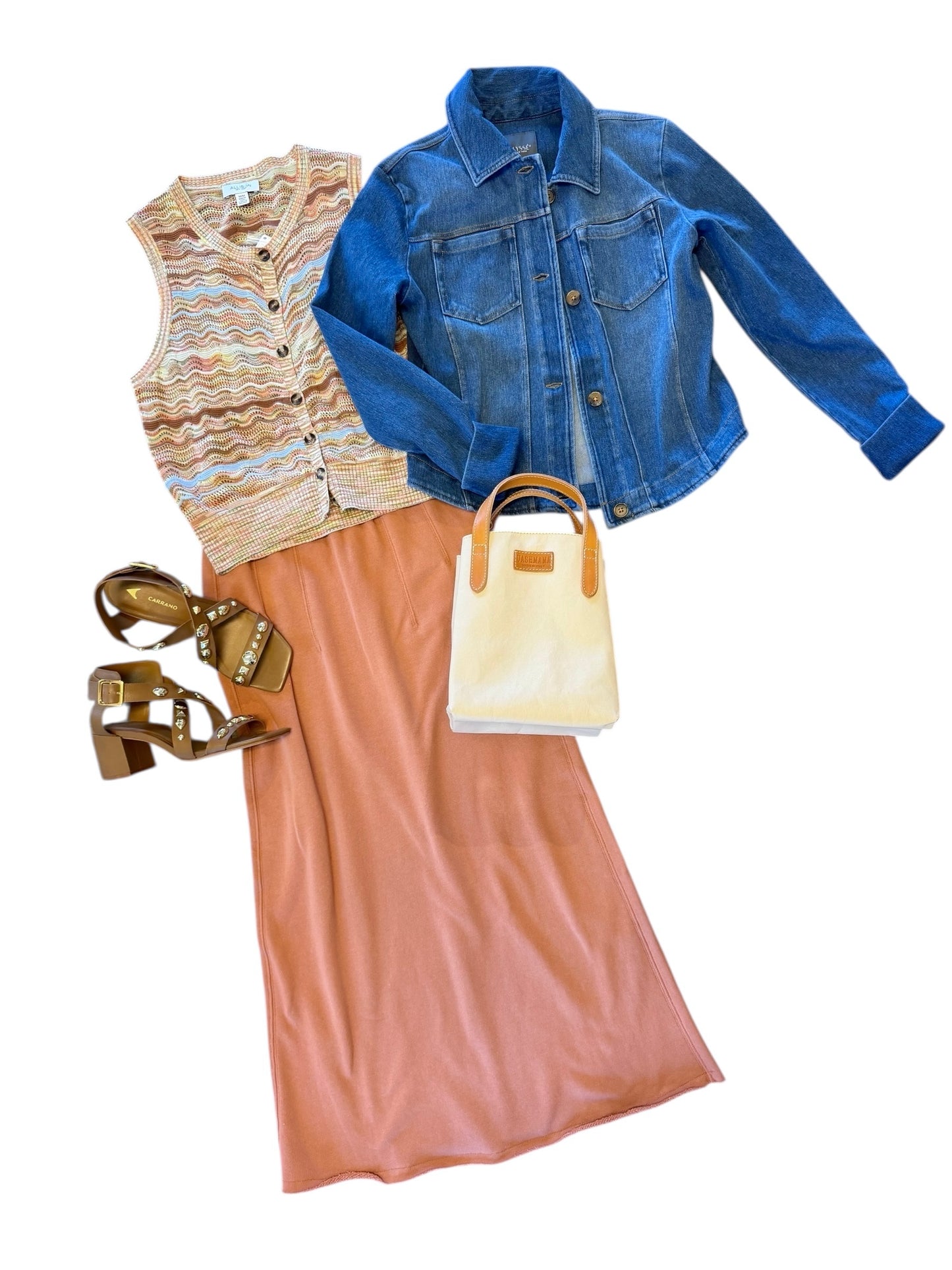 Terry Skirt in carob by Lilla P