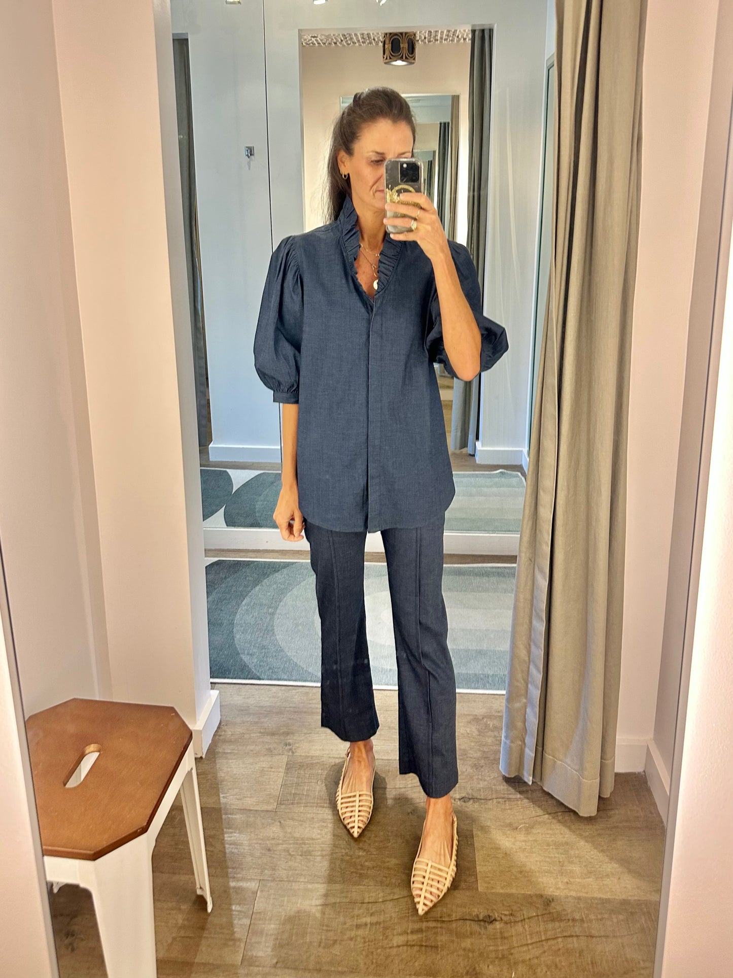 Stevie Pant in stretch denim by Holly Shae