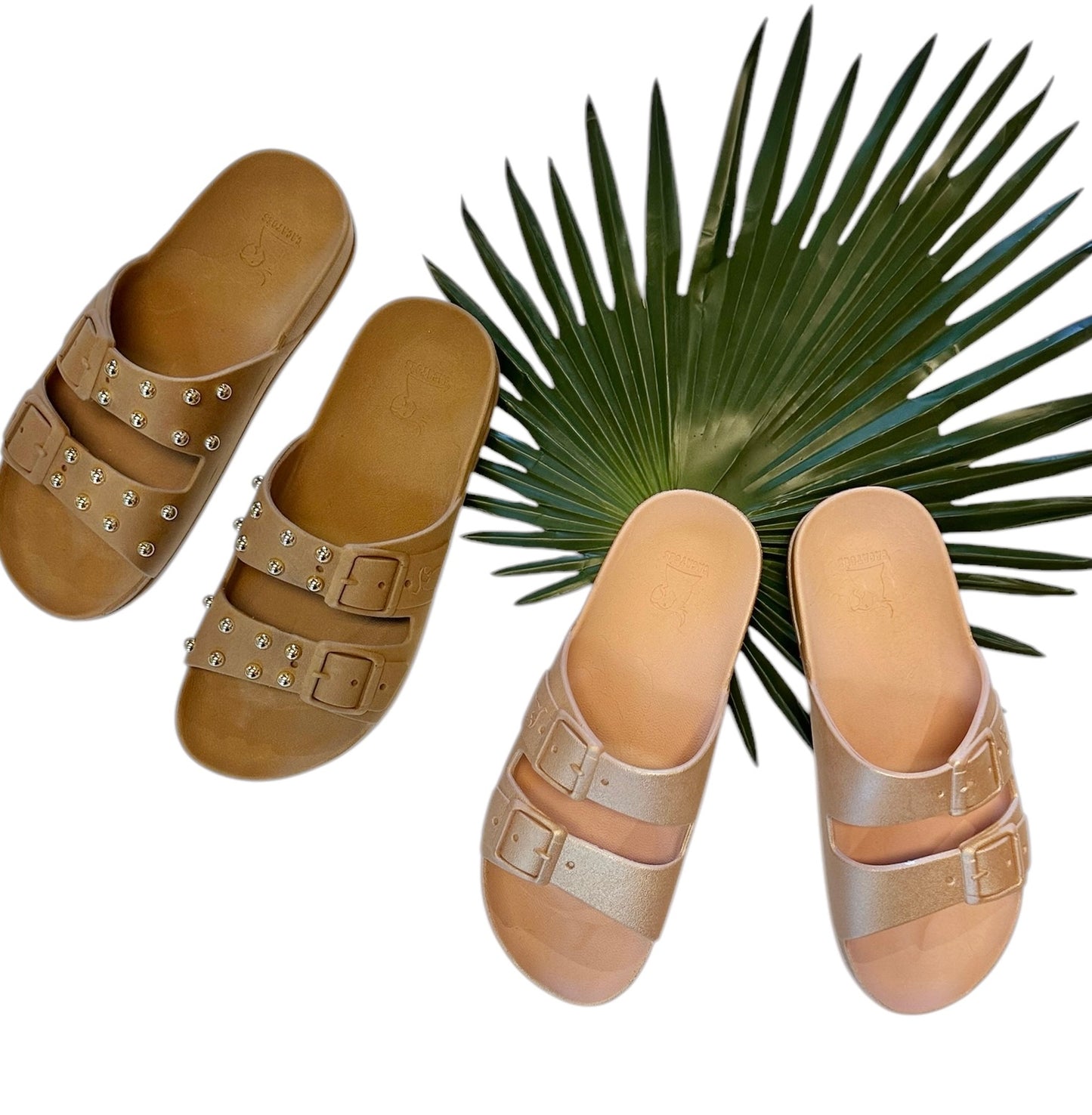 Florianopolis Sandals in camel by Cacatoes
