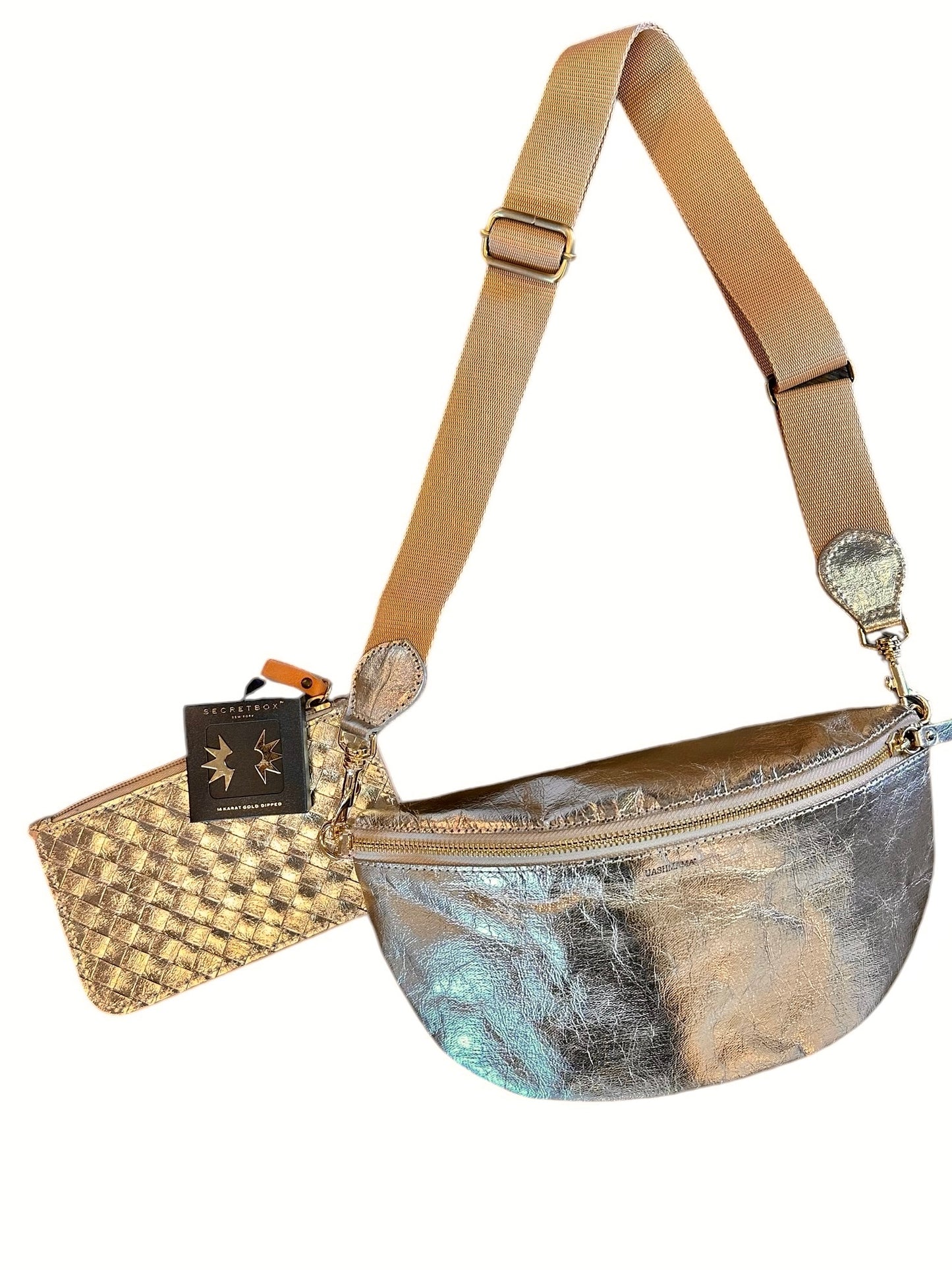 Sling Body Bag in platino by Uashmama