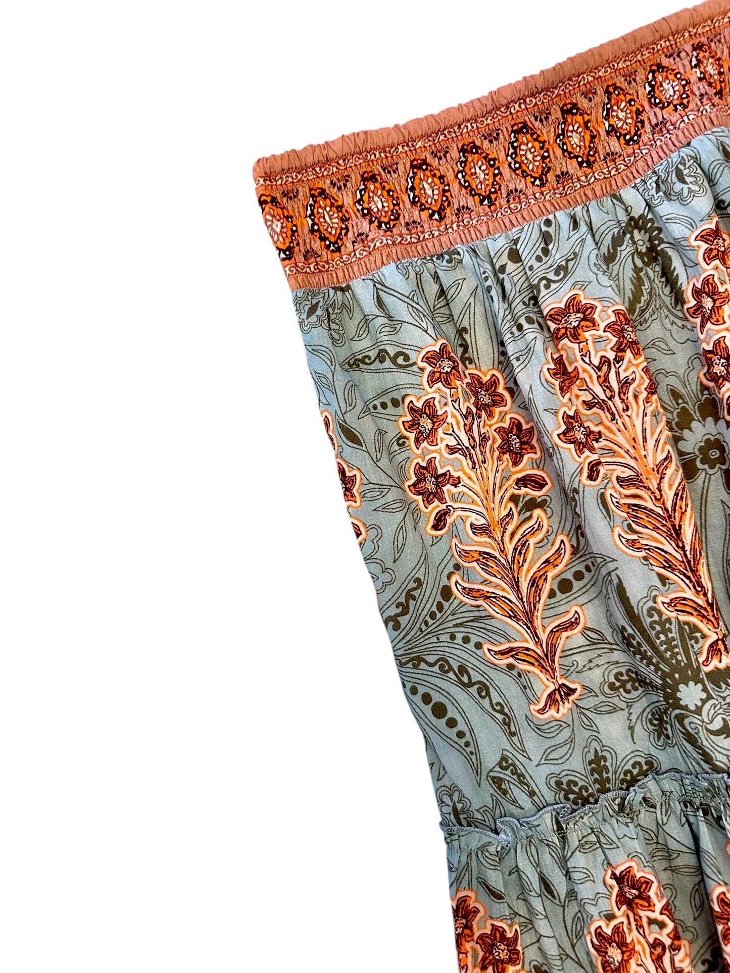 Nour Maxi Skirt in egyptian blue by Bindu